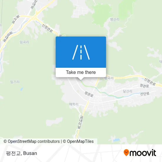 평전교 map