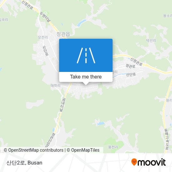 산단2로 map