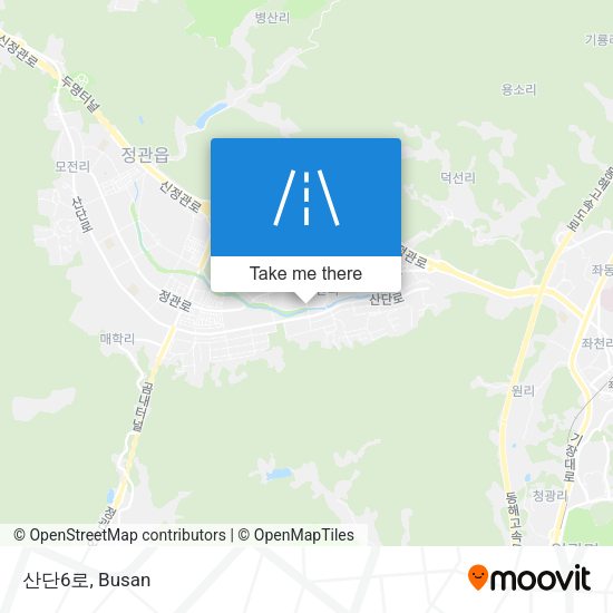 산단6로 map