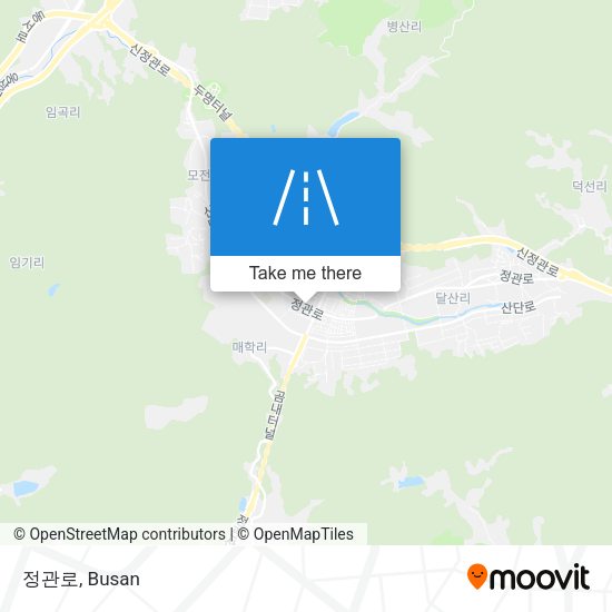 정관로 map