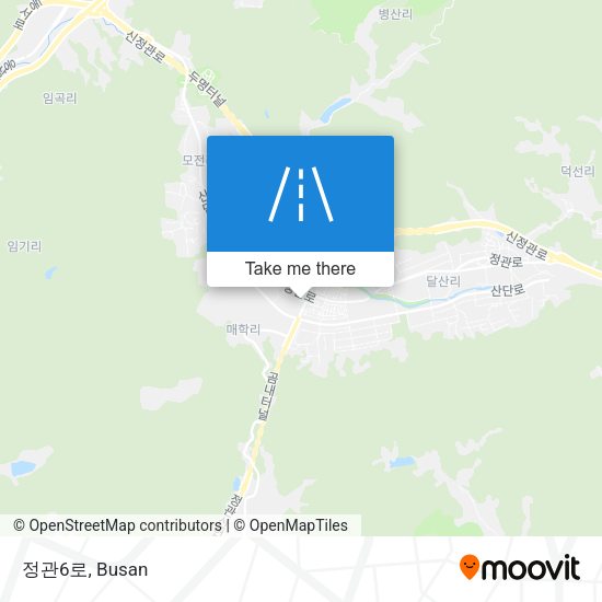 정관6로 map
