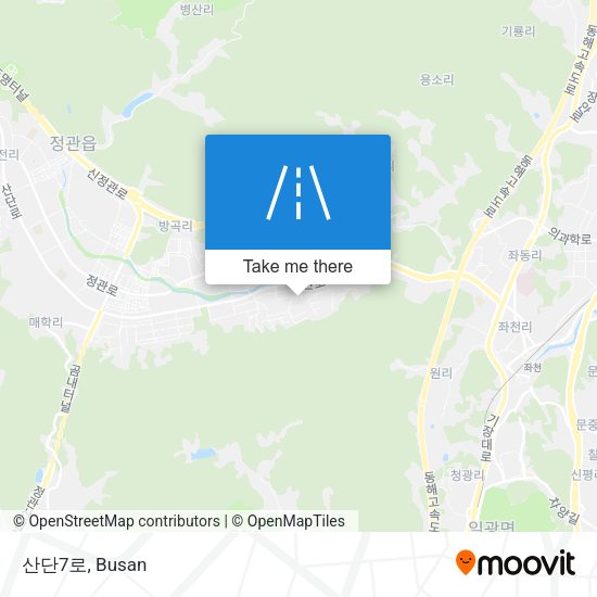 산단7로 map