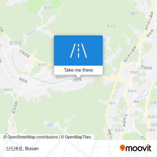 산단8로 map