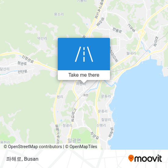 좌해로 map