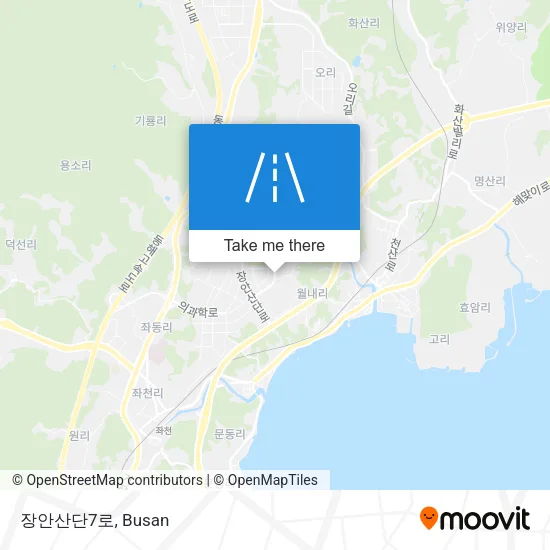 장안산단7로 map