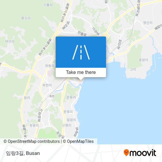 임랑3길 map