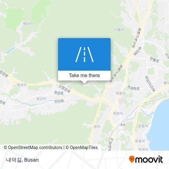 내덕길 map