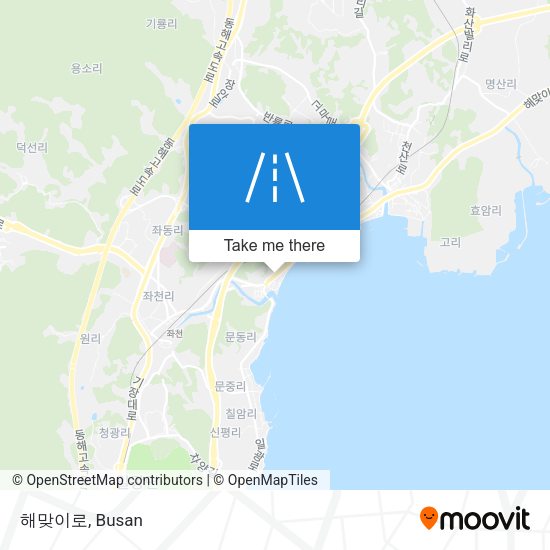 해맞이로 map