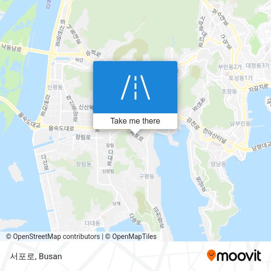 서포로 map