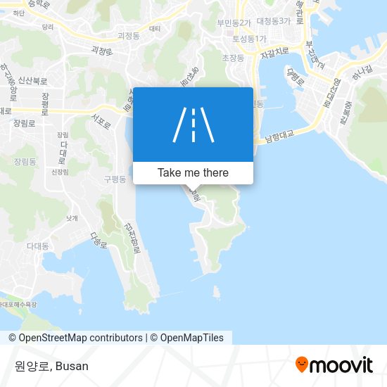 원양로 map