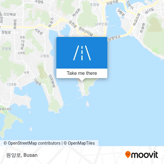원양로 map