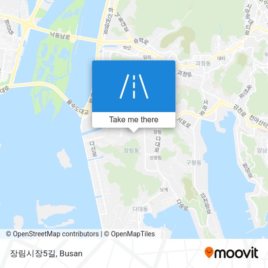 장림시장5길 map
