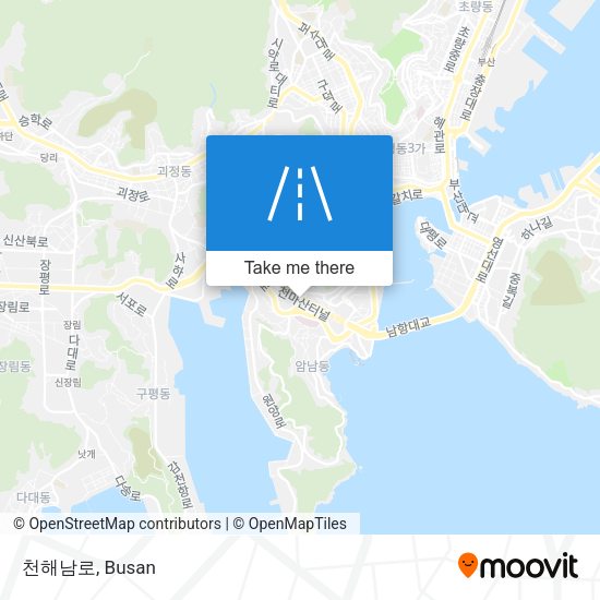 천해남로 map