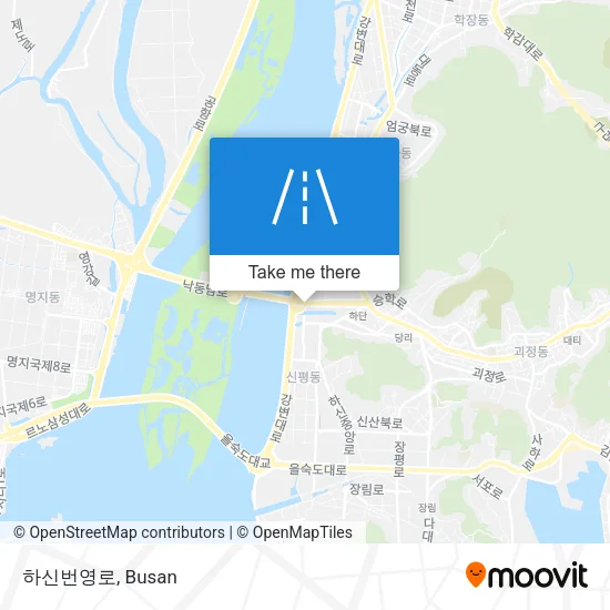 하신번영로 map