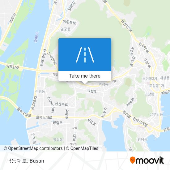 낙동대로 map