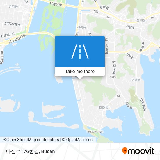 다산로176번길 map