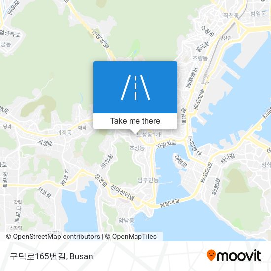 구덕로165번길 map