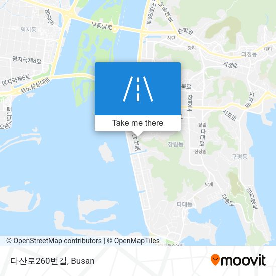 다산로260번길 map