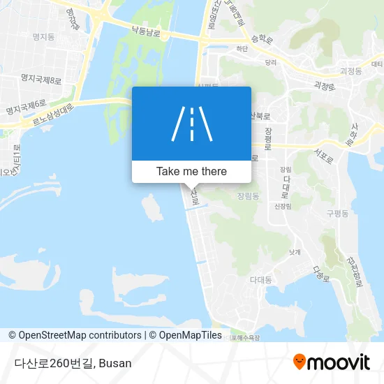 다산로260번길 map