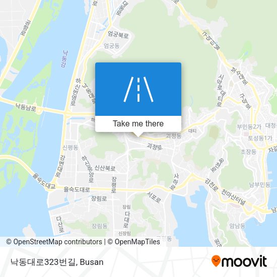 낙동대로323번길 map