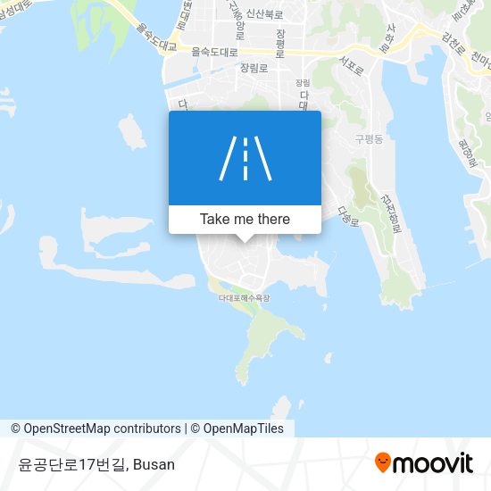 윤공단로17번길 map