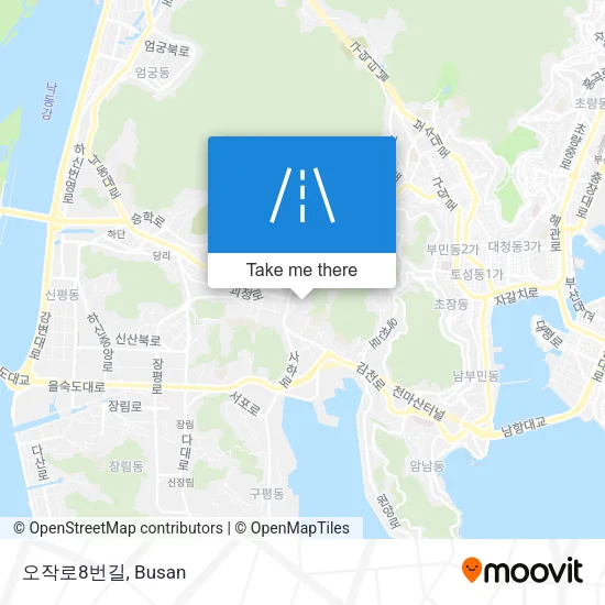 오작로8번길 map
