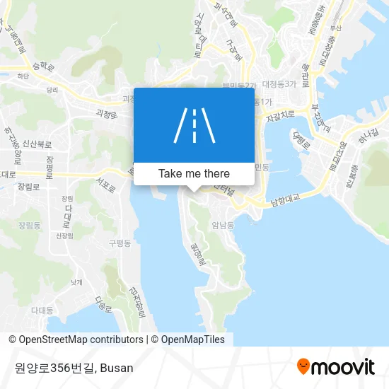 원양로356번길 map