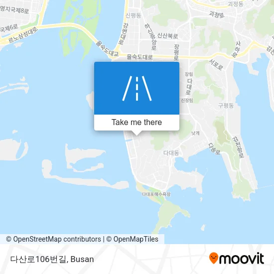 다산로106번길 map