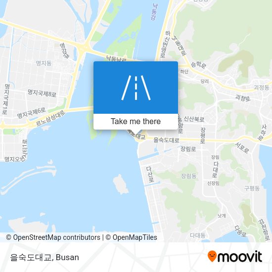 을숙도대교 map