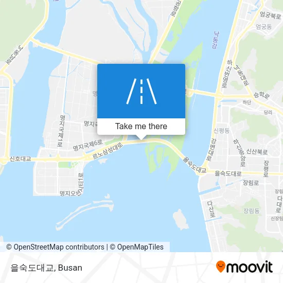 을숙도대교 map