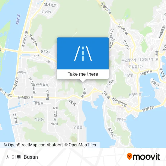 사하로 map