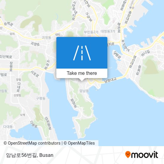 암남로56번길 map
