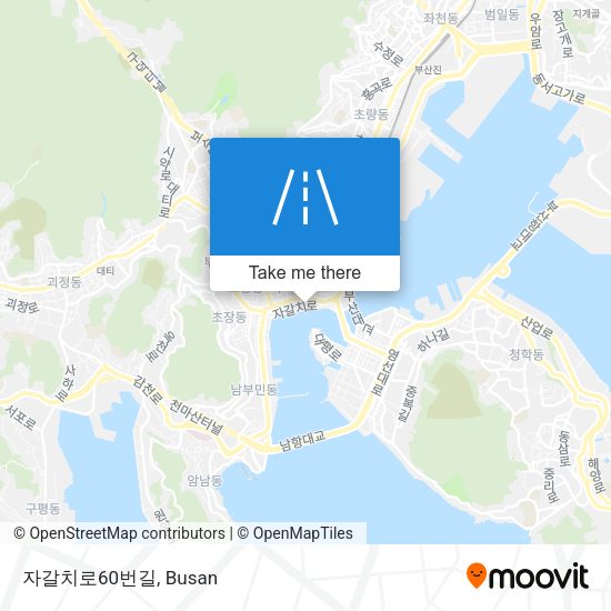 자갈치로60번길 map