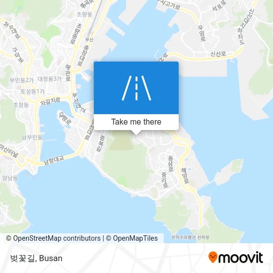 벚꽃길 map
