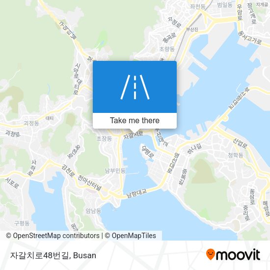 자갈치로48번길 map