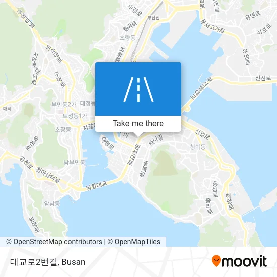 대교로2번길 map