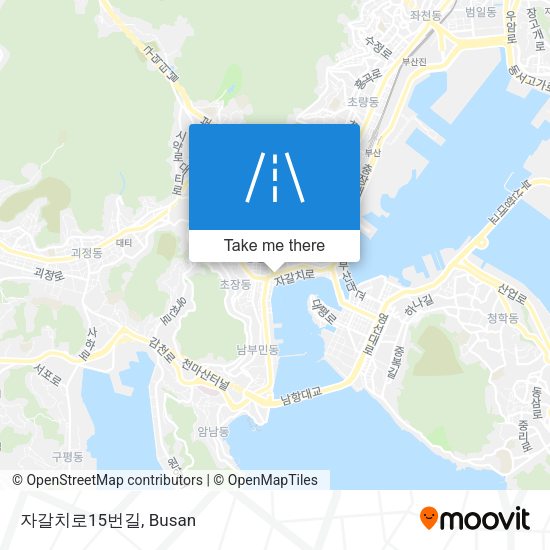 자갈치로15번길 map