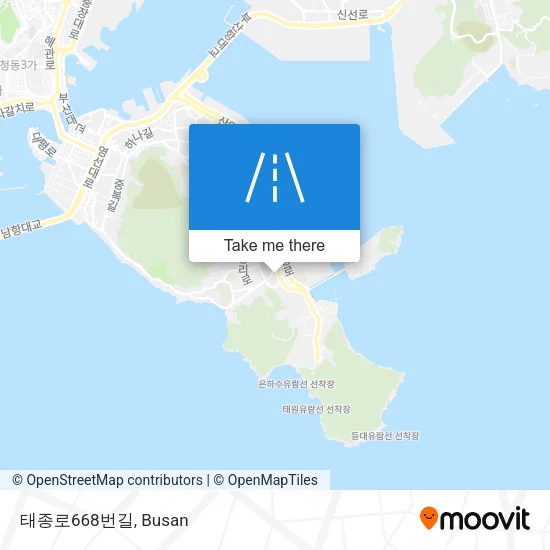 태종로668번길 map