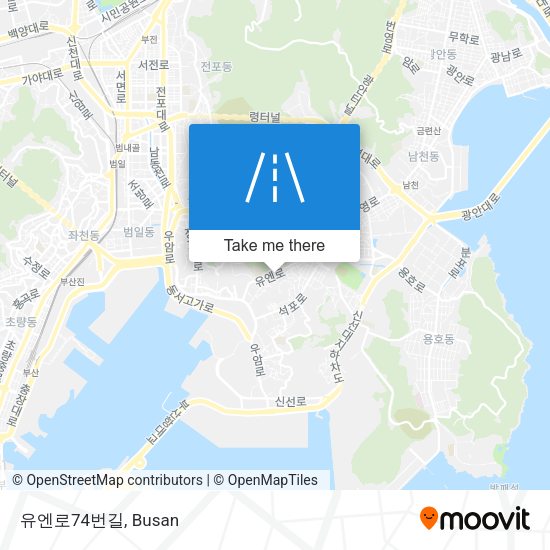 유엔로74번길 map
