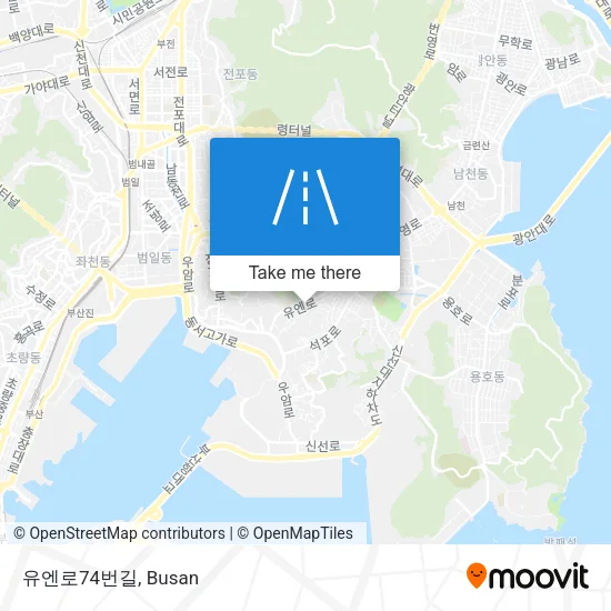 유엔로74번길 map