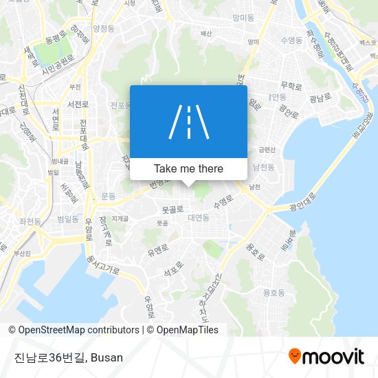 진남로36번길 map