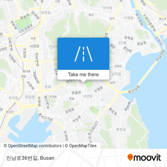 진남로36번길 map