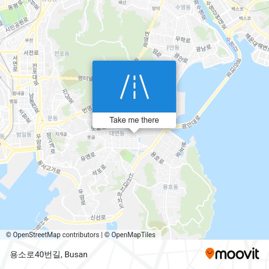 용소로40번길 map