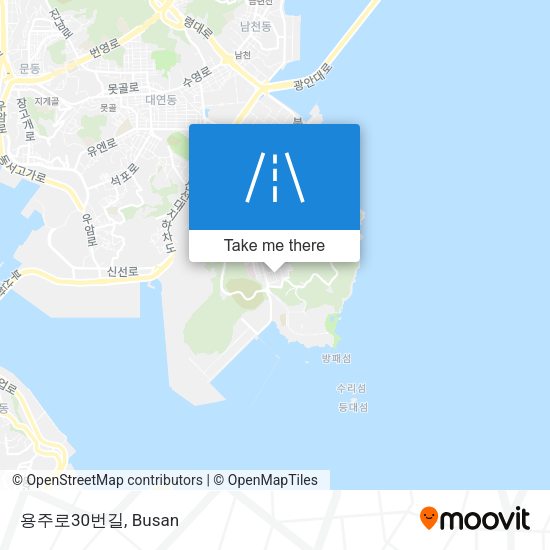 용주로30번길 map