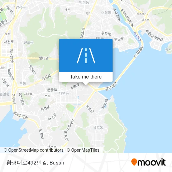 황령대로492번길 map
