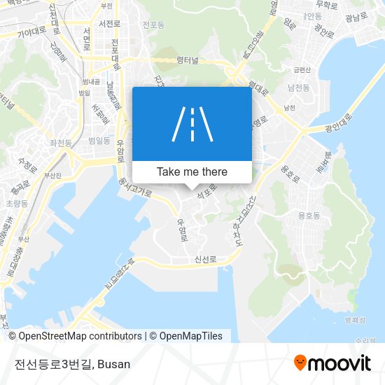 전선등로3번길 map