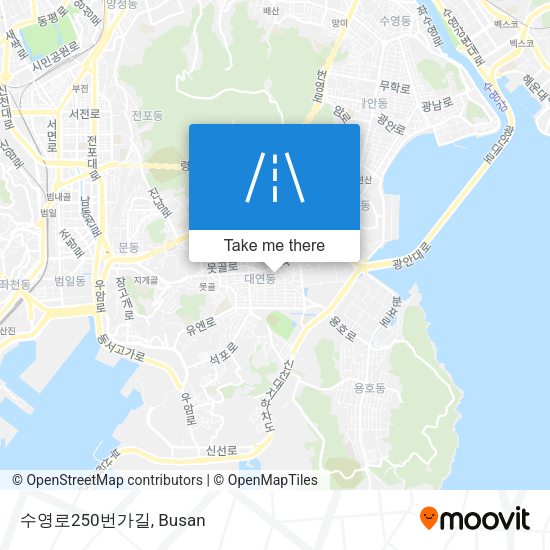 수영로250번가길 map