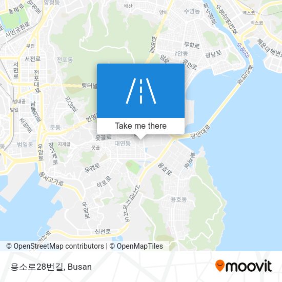 용소로28번길 map