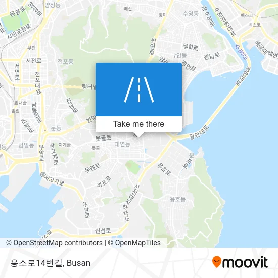 용소로14번길 map