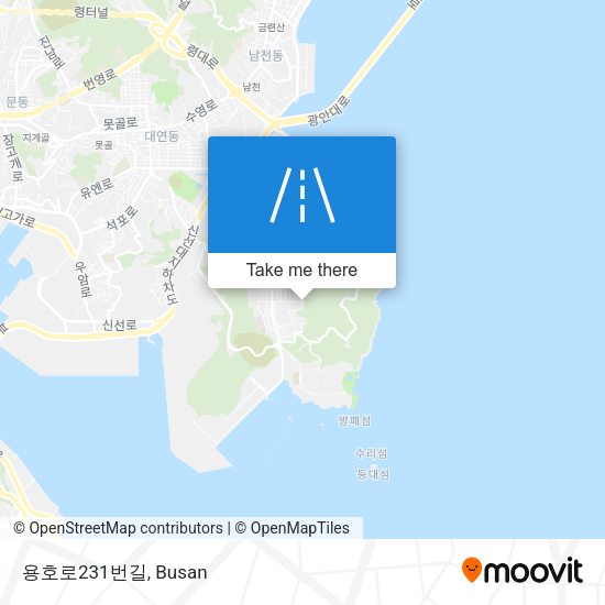 용호로231번길 map
